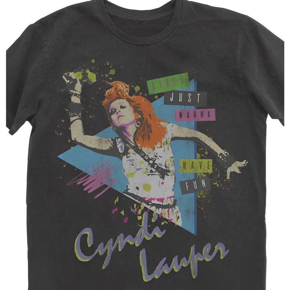 Cyndi Lauper Girls Just Wanna Have Fun Shirt 80S Music T Shirt